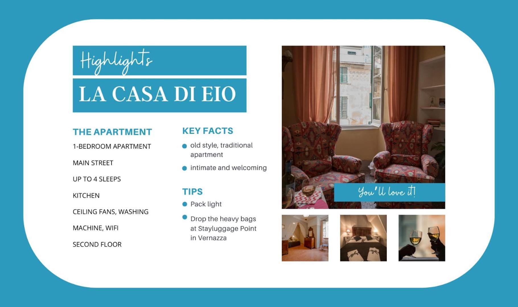 La Casa Di Eio Apartment Vernazza Ngoại thất bức ảnh